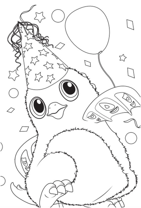 Hatchimals Coloring Pages For Kids
