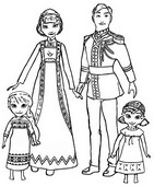 Coloring page Iduna and Agnarr