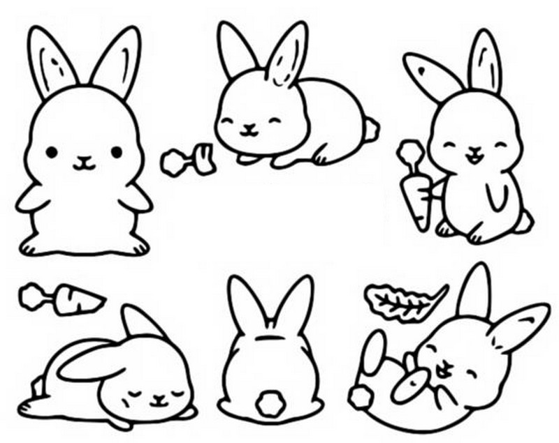 Malvorlagen Kaninchen