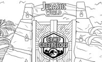 Coloriage Jurassic World - Camp Creataceous