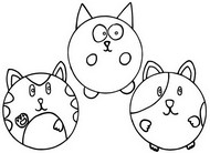 Coloriage Hamster Kitties