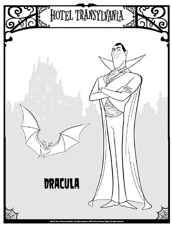 Coloriage Dracula