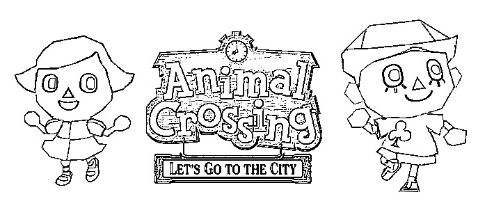 Coloriage Animal Crossing