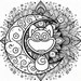 Coloring Pages Smiling Critters Mandalas