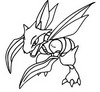 Coloring page Scyther