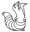 Coloring page Furret