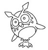 Coloring page Hoothoot