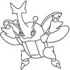 Coloring page Heracross