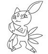 Coloring page Sneasel