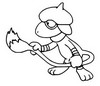 Coloring page Smeargle