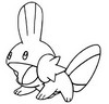Coloring page Mudkip