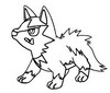 Coloring page Poochyena