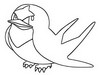 Coloring page Taillow