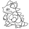 Coloring page Nidoqueen