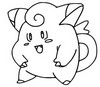 Coloring page Clefairy