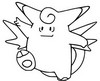 Coloring page Clefable