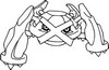 Coloring page Metagross