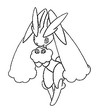 Coloring page Lopunny