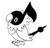 Coloring page Chatot