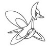 Coloring page Cresselia