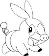 Coloring page Tepig