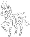Coloring page Zebstrika