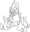 Coloring page Gigalith