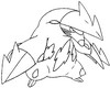 Coloring page Excadrill