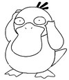 Coloring page Psyduck