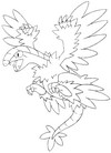 Coloring page Archeops