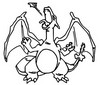 Coloring page Charizard