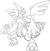 Coloring page Zekrom