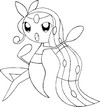 Coloring page Meloetta