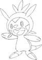 Coloring page Chespin