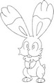 Coloring page Bunnelby
