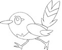 Coloring page Fletchling