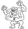 Coloring page Machamp