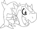 Coloring page Tyrunt