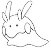 Coloring page Goomy