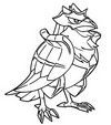 Coloring page Corviknight