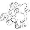 Coloring page Cufant