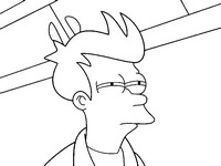 Ausmalbild zum Herunterladen - Futurama: Game of Drones - Futurama Game of Drones