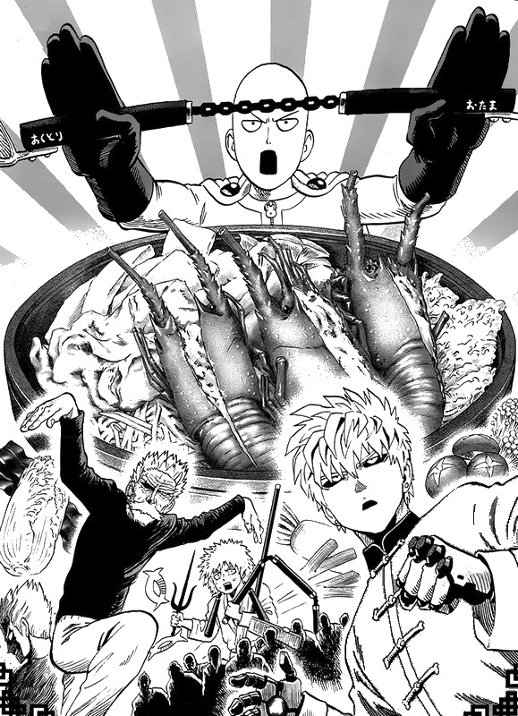 I will be coloring all* ~330 pages of Saitama VS Garou. Here's the first  100-ish pages : r/OnePunchMan