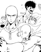Kostenloses Ausmalbild - One Punch Man - One Punch Man
