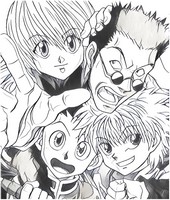 Coloring Pages Hunter X Hunter - Morning Kids