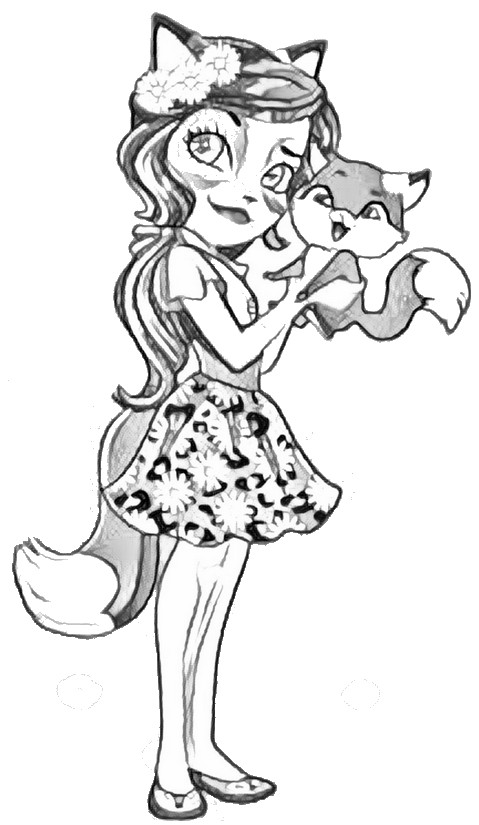 Printable coloring - Enchantimals
