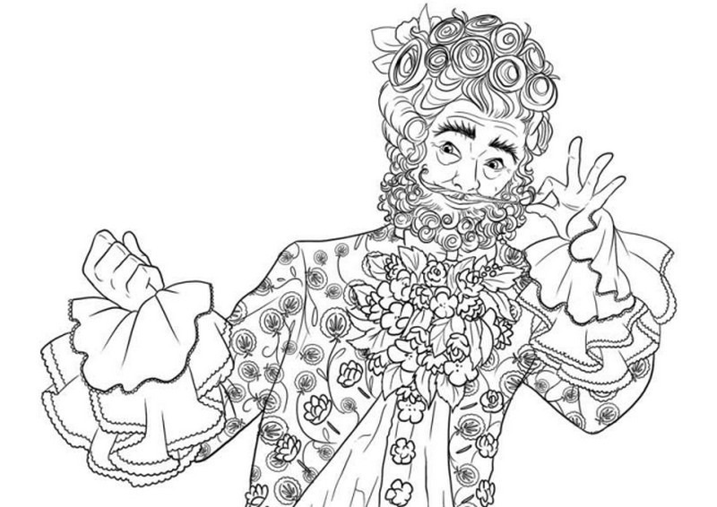 Printable coloring - Hawthorne - The Nutcracker and the Four Realms