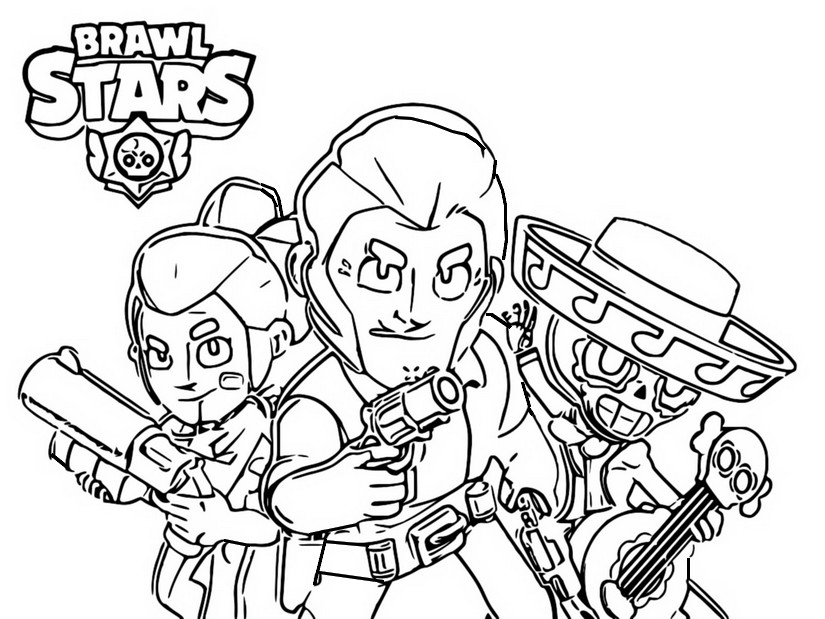 Coloring page Brawl Stars : Spike Cactus 31
