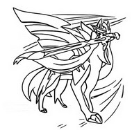 Desenho para colorir Pokémon Sword e Shield : Galarian Moltres 31