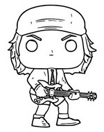 ac dc coloring pages